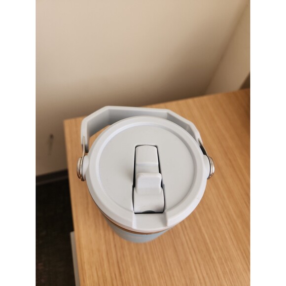 Stanley IceFlow Flip Straw Tumbler in Pool Blue 30oz - Picture 3 of 7